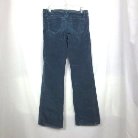 Banana Republic Jeans Ryan Fit Dark Teal Comfy Cotton Mid Rise Stretch Size 8 - Picture 5 of 12